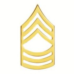 MASTER SERGEANT COLLAR PINS - SOLD in PAIRS.